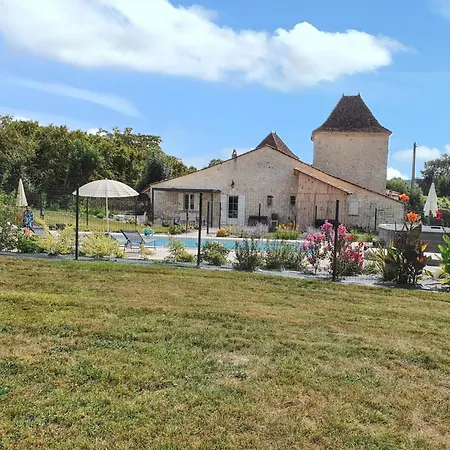 Maison Charmante à Avec Piscine Et Jacuzzi Casa vacanze Monestier (Dordogne)